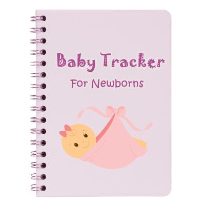 China Leather Custom Baby Tracker Night and Day Program Notebook for sale