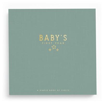 China Custom Hardcover Baby First Year Memory Book Baby Keepsake Album Pregnancy Planner for sale