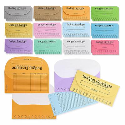 China Customized Templates Customizable Monthly Budget Envelopes For Money Savings Cash Envelope for sale