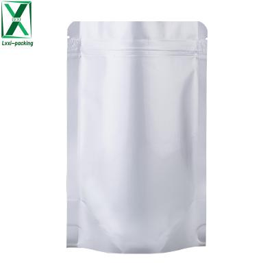 China Pure Resealable Food Aluminum Foil Mylar Zipper Food Packaging Stand Up Doypack Bags for sale