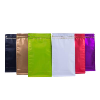 China Colorful Eight Sides Moisture Proof Seal Food Packet Bags With Moisture Proof Pattern Printing Compound Reusable Seal Bags Without Window for sale