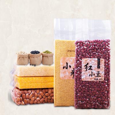 China Barrier Food Grade Embossed Pe Transparent Nylon Laminated Vacuum Bags Smell Proof Food Packaging Non-Toxic Keep Food Fresh Bag for sale