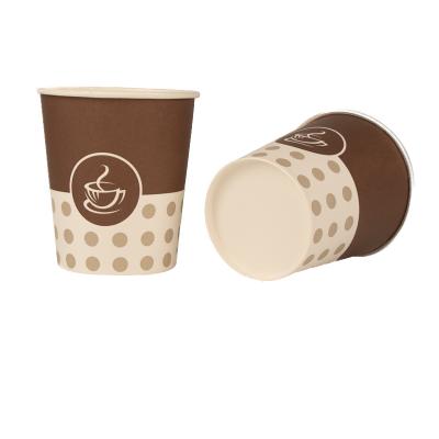 China Recyclable Custom Disposable PLA Coated Best Coffee Paper Cups for sale