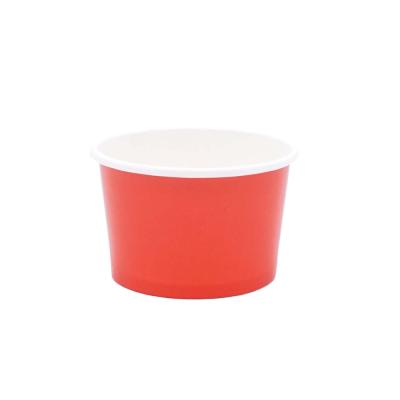 China Disposable Thicken Custom Printed Disposable Ice Cream Paper Cups for sale