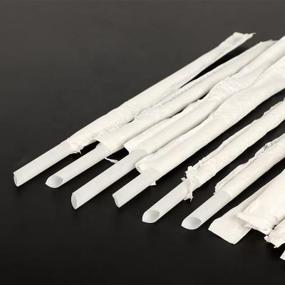 China Eco-friendly 100% Biodegradable Biodegradable Drinking Straws CPLA Drinking Straws for sale