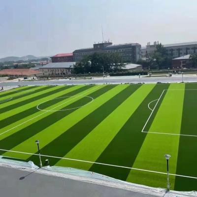 China Garden/Artificial Pitch Synthetic Grass Landscape Football/Soccer Field Grass/Floor Soccer Field/Density Manie-St Fill Sand Decoration 50mm Height 10500 for sale