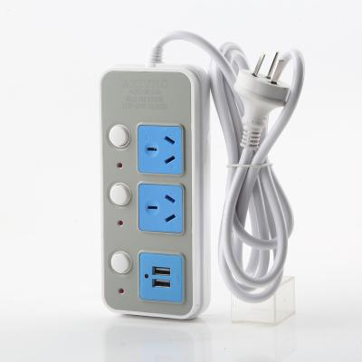 China Au Platooninsert 2 Way Brand Switch 2 Usb Extension Pop Switch Residential / Multipurpose Custom for sale