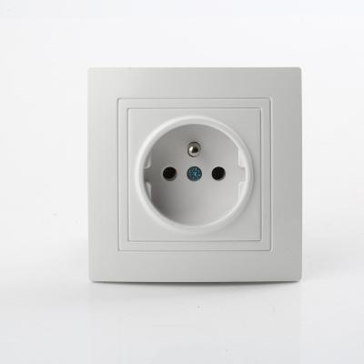 China Low Durable Low Eu Standard Fire Proof Resin Panel PC Panel+Resin Fire Wall Switch Socket for sale