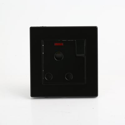 China Hot Sale Universal Panel PC Panel Touch Universal Smart Wall Switches Sockets Black And Home for sale