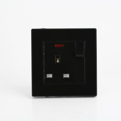 China Black Panel PC New Arrivals Universal Smart Home Touch Wall Switch And Sockets for sale