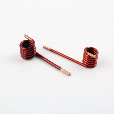 China Custom Universal 1.9/6 Industry Copper Wire Antenna Inductor Rod Core Air Coil Inductor for sale