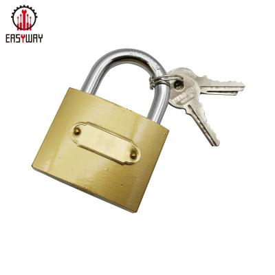 China Middle East Iron Small Cylinder Cross Key Iron Brass Painted Padlock for sale