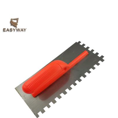 China Easyway Construction Mason SQUARE Brick Masonry Power PP Handle Trowel for sale