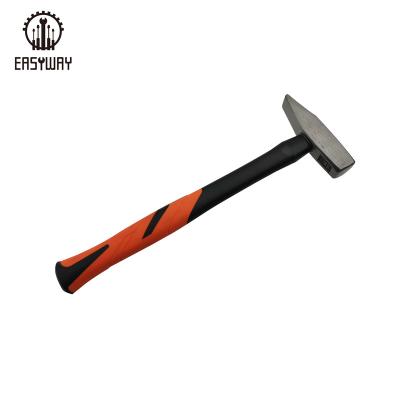 China Plastic Coated Machinist Hammer Fiberglass Handle Small Machinist Erector Hammers for sale