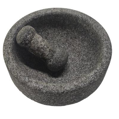 China Large Size Best Quality Granite Mortar And Pestle Type Stone And Pestle New Sustainable for sale