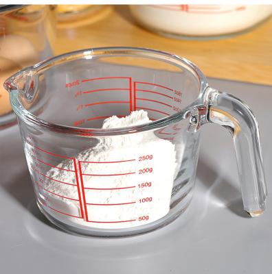 China Hot Sale 3pcs 1Cup Freshness Keeping 2 Cups 4 Cups Measuring Cups Set For Kitchen 3 Packs for sale