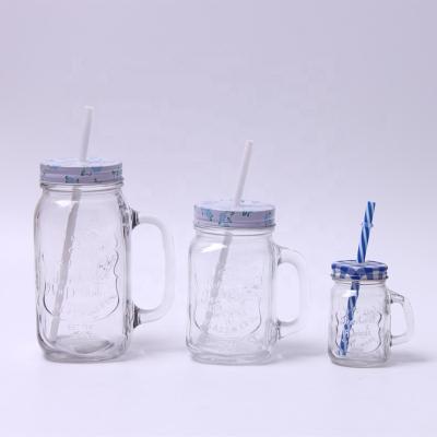 China Drinks / Food Glass Mason Jar 120ml 450ml 600ml With Metal Lid for sale