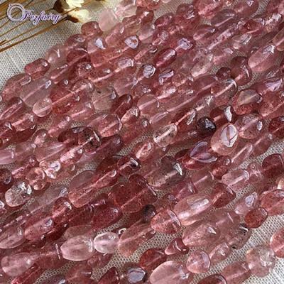 China Natural Gemstone Stone Polishing Gemstone Loose Gemstone Beads Buy Cheap Online Cherry Quartz Tumble Gemstone Quality Beads For Sale for sale