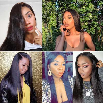 China Wholesale Peruvian Hair 13x6 Silky Straight Wave Lace Front Wigs Silky Straight Hd Lace Front Wigs For Color Women 360 Full Lace Hair Wigs for sale