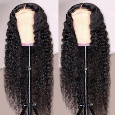 China Body Wave 100% Curly Human Hair Full Lace Wigs Pre Plucked Cuticle Aligned Brazilian Virgin Raw Wave Lace Frontal Wigs for sale