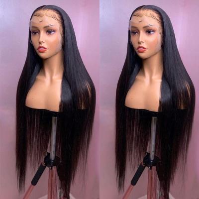 China Hd Raw Peruvian Virgin Human Hair Body Wave Lace Front Wig Full Lace Front Wig For Black Women Lace Frontal Wigs Human Hair Wigs Seller for sale