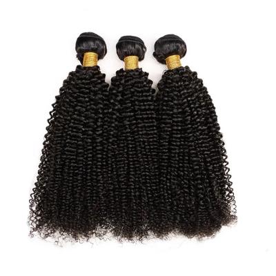 China ALL STYLE Factory Price Remy Real Virgin Human Weave Bundles 18 Inch Thick Natural Wavy Raw Brazilian Hair Bundles Black Body for sale