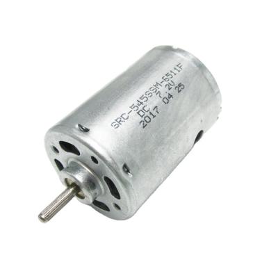 China RS545 12 Volt 12v 24v DC Drip Proof Small Permanent Magnet Electric Motor for sale