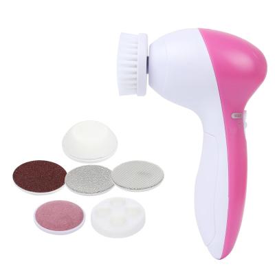 China Acne Treatment 2020 New Arrivals Waterproof Facial Cleaning Brush 7 In 1 Face Brush 360 Degree Rotation 2 Speed ​​Electric Cleaner for sale