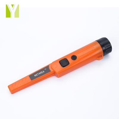 China ABS Gold Metal Detector Handheld Waterproof GP-Indicator Pinpointing Orange Black for sale