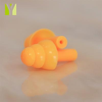 China Custom Comfortable Swimming Silicone Ear Plugs Ear Plugs Hearing Protection Ear Plugs for sale