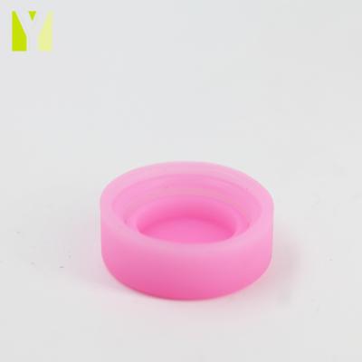 China Non Puddle Silicone Water Bottle Cover Colorful Bottle Cover Cosmetic Bottle Cover for sale