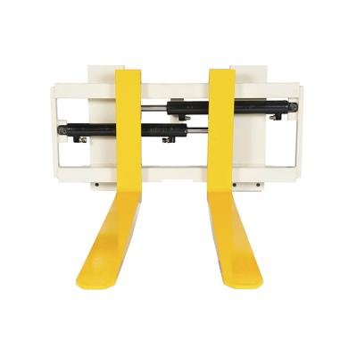 China 80 Mm AXONE Light Duty Forklift Attachment Fork Positioners 4 Tons 4000 Kg for sale