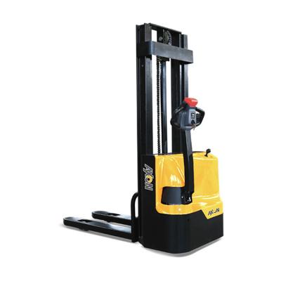 China AXONE 1.5 Ton Electrical Walking Stacker from building supply stores for sale