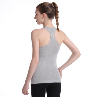 China Breathable High Quality Sports Bra Womens Big Stretch Racerback Gym Tops for sale