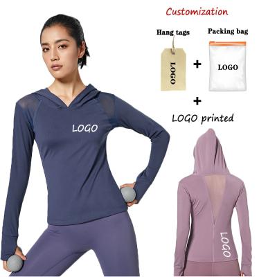 China Anti-Wrinkle Women's Fishing Outdoor Rise Shirt With Thumb Holes Cross Wrap Hoodie for sale