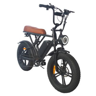 China Sale 7 Speed ​​Mode Aluminum Alloy 20 Inch Electric Bike Electric Bicycle Mountain Bike for sale