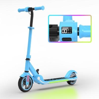 China Unisex 130W 200W Motor 24V Optional Battery 6-12yrs Kids Electric Scooter for sale