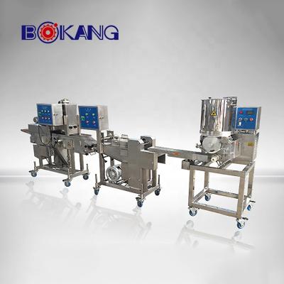 China New Design Burger Breading Meat Patty Processing Battering Machine for sale