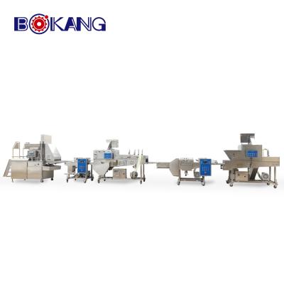 China Food Industry Professional Automatic Chicken Nuggets Making Machine Production Line for sale