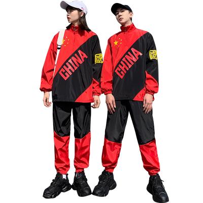 China Unisex Women Sweatsuit Sets Mens High Quality QUICK DRY Streetwear Tracksuit 2 Piece Set for sale