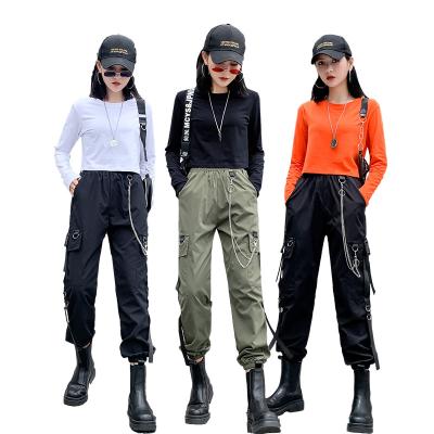 China QUICK DRY Sporty Street Wear Women Clothing Custom Long Sleeves Womens Two Piece Set for sale