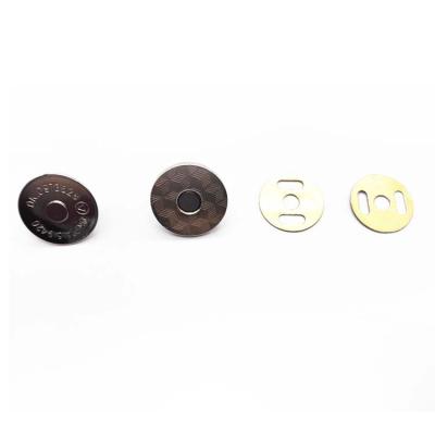 China Plating New Type China Black Nickel Magnet Button Round Magnetic Button For Man for sale