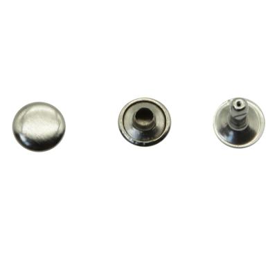 China Other good quality technology production single brass/iron rivet clothing button for sale