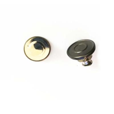 China Plating Brass Custom Logo 17mm Jean Button Women Buttons For Jeans Latest Design for sale