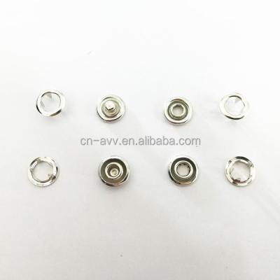 China Hot Selling Brass Nickel Free Nickel Free 9.5 Mm Prong Ring Snap Button Apparel for sale