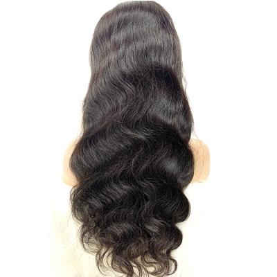 China Wholesale Body Wave Lace Up T Part Wig With Virgin Hair 13*4*1 T Piece Swiss Curly BW Transparent Lace Wigs for sale