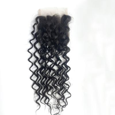 China BW 4*4 Brazilian Hair Lace Closure Wig Breathable Hair Weaves Free Part With Baby Hair for sale