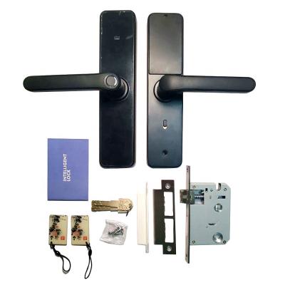 China Ble WiFi APP Lock Smart Hotel Apartments Office TTLock APP Door Lock Commercial Smart Lock Security RFID Password Unlock for sale