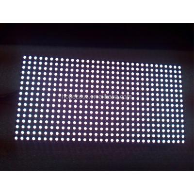 China Wholesale Price P10 Smd Indoor Semi-outdoor Simple White Color Led Display Module for sale