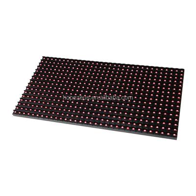 China China Factory Indoor P10 1r 32 16 Led Module P10 Red Color Outdoor Single Led Screen Module for sale